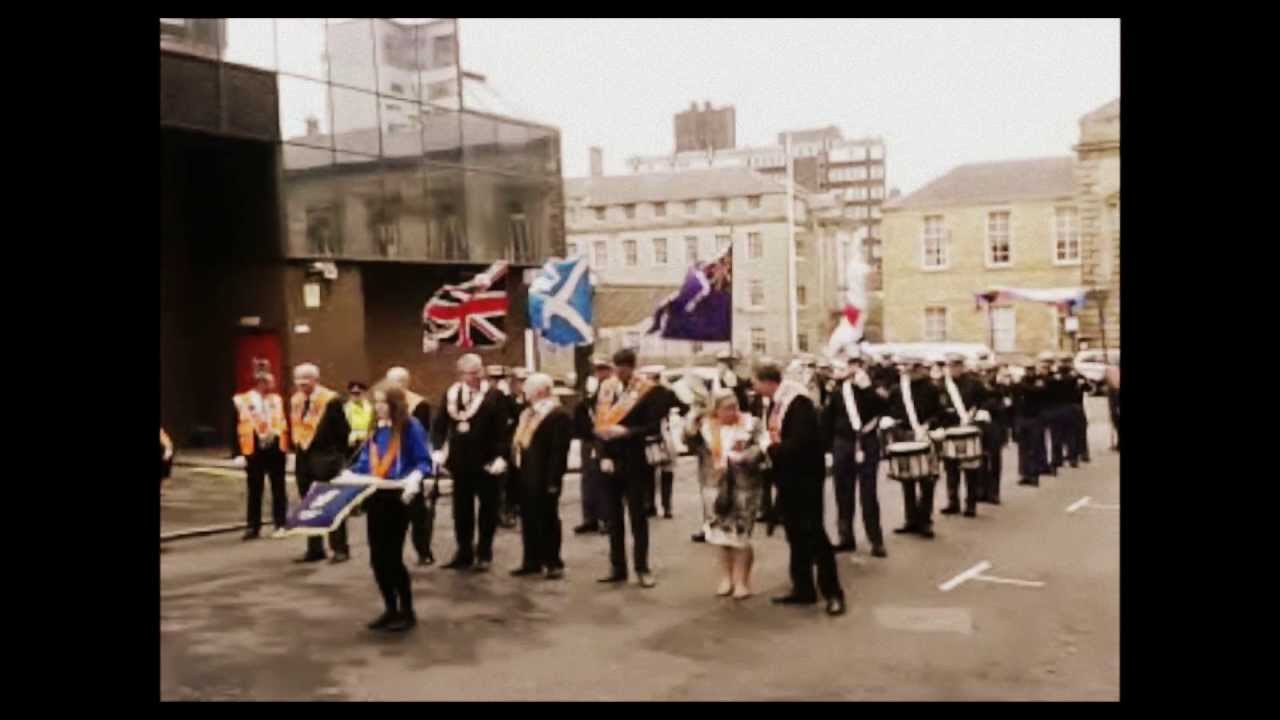 Townhead Young Defenders Loyalist Flute Band GlasgowFirst Parade 2013