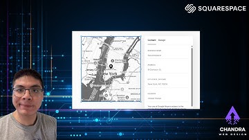 Adding and Editing Maps in Squarespace