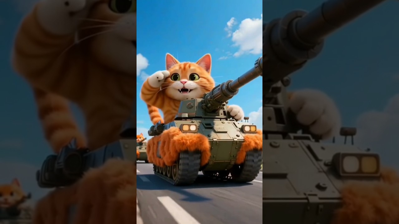 🌎 Devil Cat Lands on Earth! | Sky, Sea & Land Security Showdown 😼🚁🌊🌍