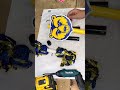 From logo file to game-day spirit! 💙💛 Watch this custom logo pompom stick come together in just a
