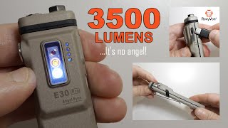 RovyVon E30 Pro - 3500 lumens slim Flashlight!