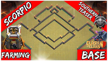✅Clash Of Clans: BEST TH9 DARK ELIXIR FARMING BASE + Bomb Tower - Scorpio + Replays 2019
