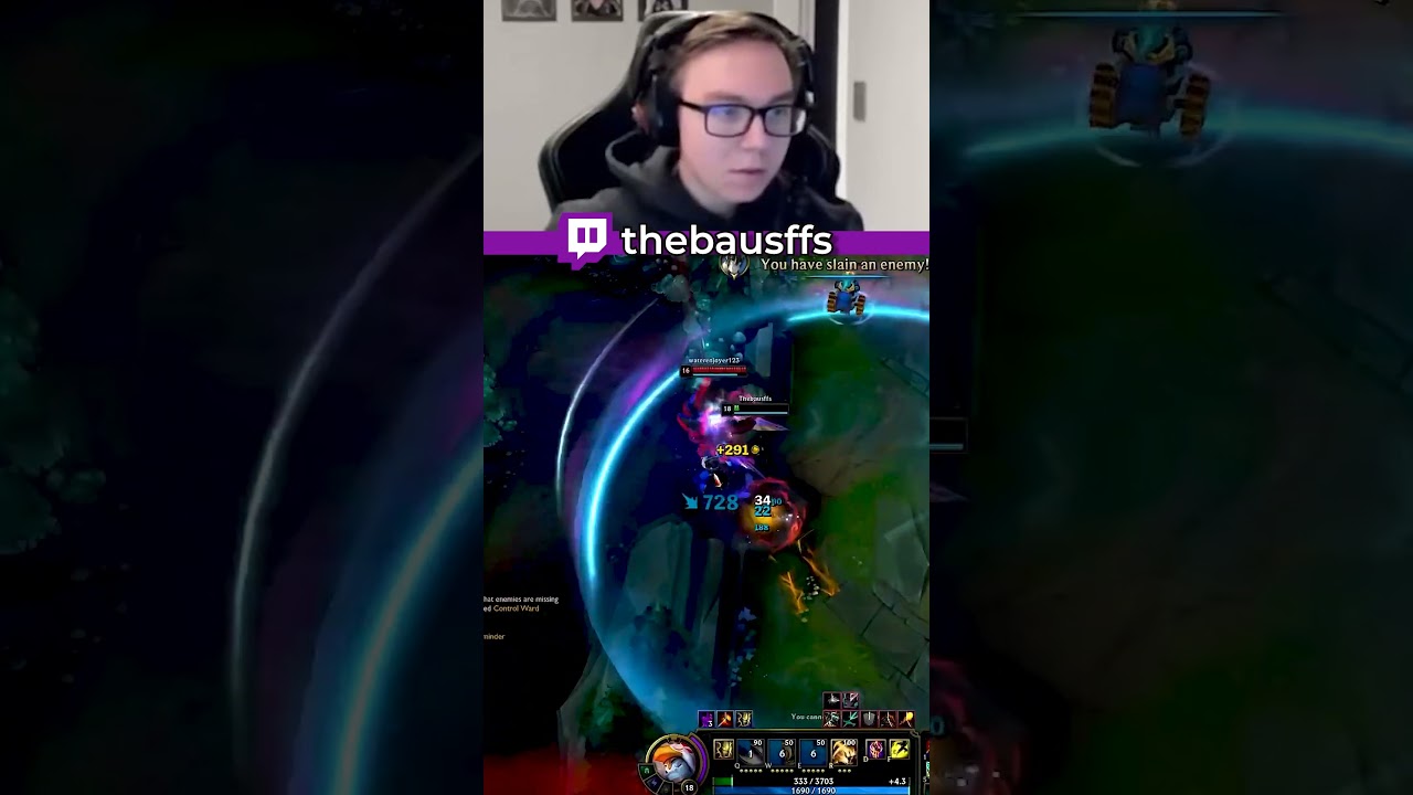baus on AP Galio is different 💀 | League of Legends #leagueoflegends #shorts #thebausffs