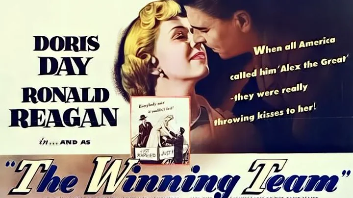 The Winning Team 1952 Film | Doris Day + Ronald Reagan