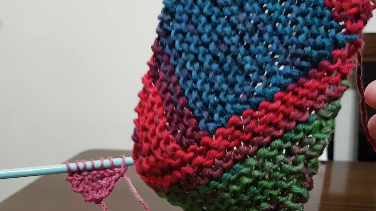 01 Tricô multidirecional (Diferença entre tricô na diagonal e tricô multidirecional)