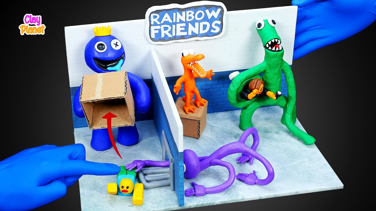 ROBLOX  Making Rainbow Friends Sculptures - 2T Clay : r/2Tclay