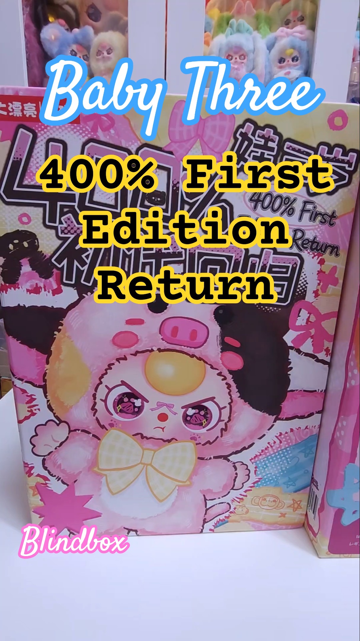 Baby Three] 400% First Edition Return - Ver.11 #blindbox