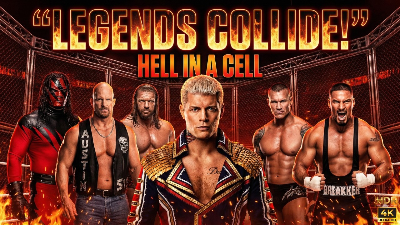 Team Cody Wins Hell in a Cell Tornado Tag! 😱 WWE 2K25 Brutality
