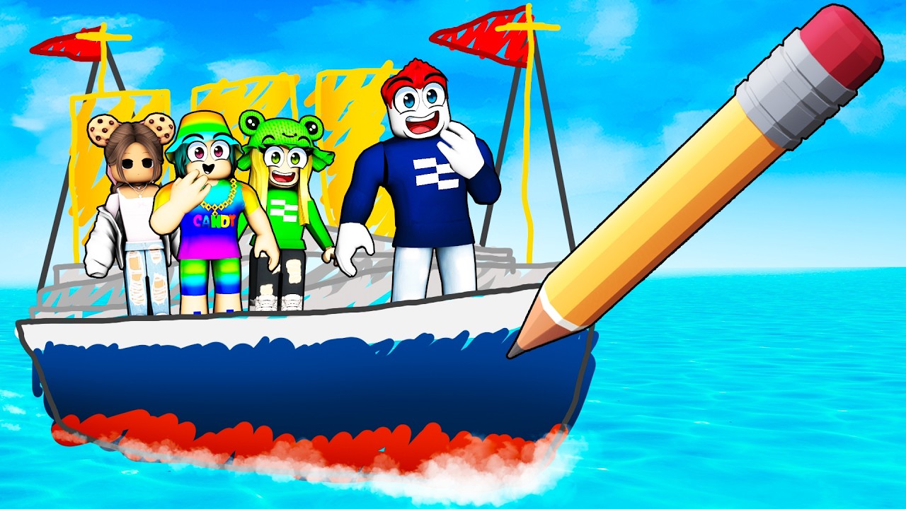 ICH BAUE die TITANIC um zu ENTKOMMEN in Roblox