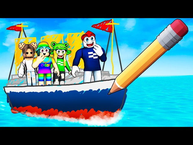 ICH BAUE die TITANIC um zu ENTKOMMEN in Roblox