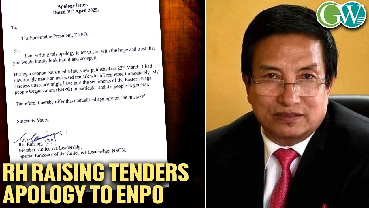 RH RAISING TENDERS APOLOGY TO ENPO; REGRETS REMARKS ON ‘UNITY FIRST SOLUTION SECOND’