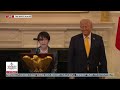 FULL SPEECH: POTUS Hosts a Dinner with Japan's Prime Minister in the State Dining Room - 03/19/26