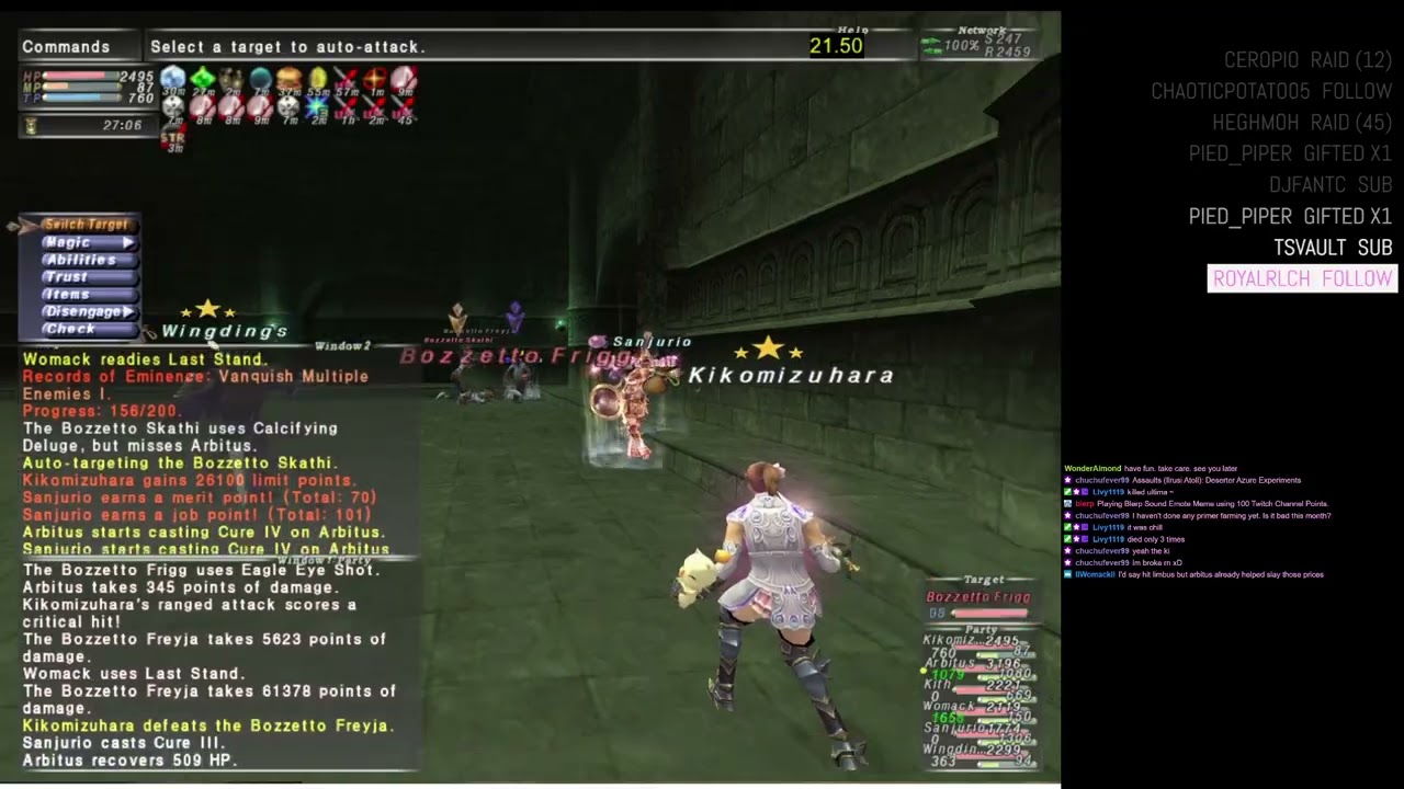 FF11 FFXI Lamia V1 VD Ambuscade 2026 Pinaka stage 5