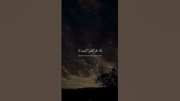 ( قَالَ رَبِّ إِنِّي ظَلَمْتُ نَفْسِي فَاغْفِرْ لِي فَغَفَرَ لَهُ ۚ ) تلاوة خاشعة من سورة القصص 🤍.