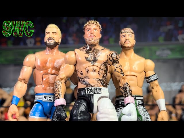 INSANE* WWE Action Figure Unboxing: Jake Paul, Joe Hendry, and