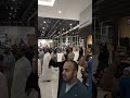 فرحة العرب في مول بالسعودية بفوز المغرب