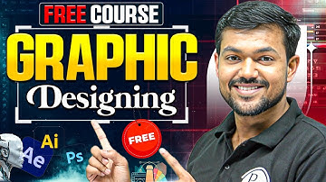 Free Course | Complete Graphic Designing for Beginners 2026 | Learn Graphic Design From Scratch