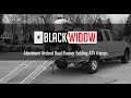 Black widow aluminum arched dual runner folding atv ramps