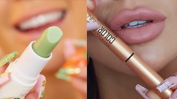 Look fast makeup with @cc clarke beauty and the coolest lip makeup