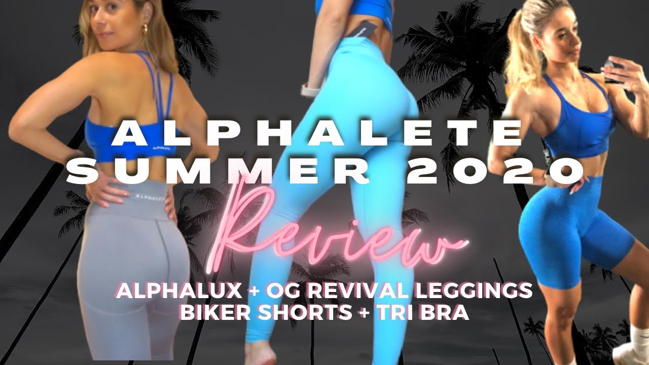 ALPHALETE REVIEW, Honest Review and Haul, Summer 2020