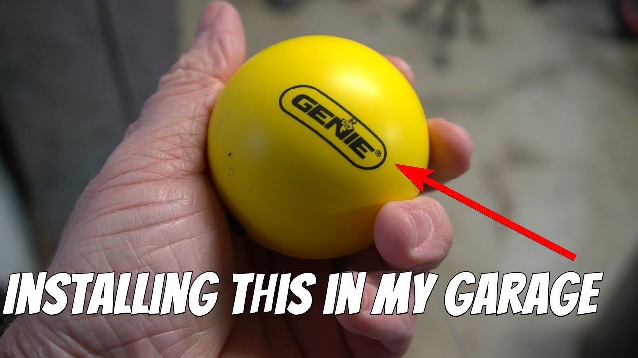 Effortless Garage Ball Parking Aid Installation and Usage, Genie Yellow  Perfect Stop Tutorial