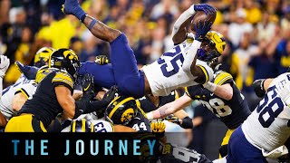 Cinematic Highlights: Michigan vs. Iowa in the 2021 Big Ten Football Championship | The Journey thumbnail