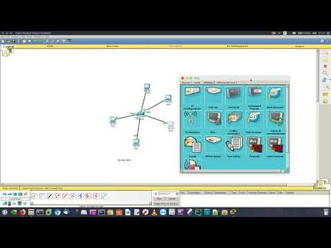 Cisco packet tracer star(Yıldız) topoloji