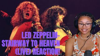 Led Zeppelin- Stairway to Heaven(LIVE) | First Time Reaction!
