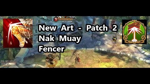 New art:  nak muay,  fencer  - Tree of Savior