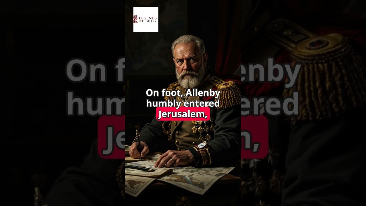 General Edmund Allenby and the Capture of Jerusalem (1917) 