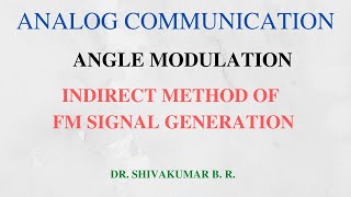 Indirect Method of FM Signal generation