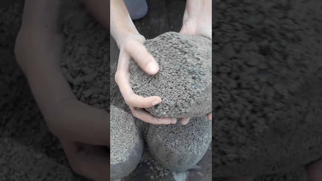Watch Black concrete dry floor crumbling subscribe plz on YouTube Watch Black concrete dry floor crumbling subscribe plz on YouTube