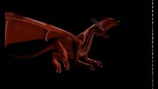 Black Dragon - Modeling, Texturing, Rigging in Blender (WIP 77) Test Render