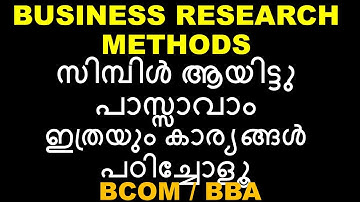 BUSINESS RESEARCH METHODS |BUSINESS RESEARCH | MODULE 1 | EASY EXAM TIPS BCOM| IMPORTANT TOPICS