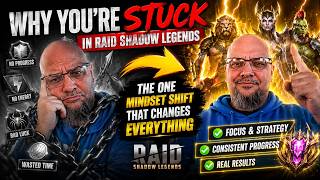 Why You're Stuck in Raid Shadow Legends (And the ONE Mindset Shift That Changes Everything)