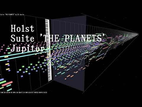Holst - Suite 'THE PLANETS' Jupiter | MIDITrail