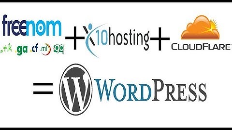 How To Create Wordpress with Free Domain & SSL 2018!!