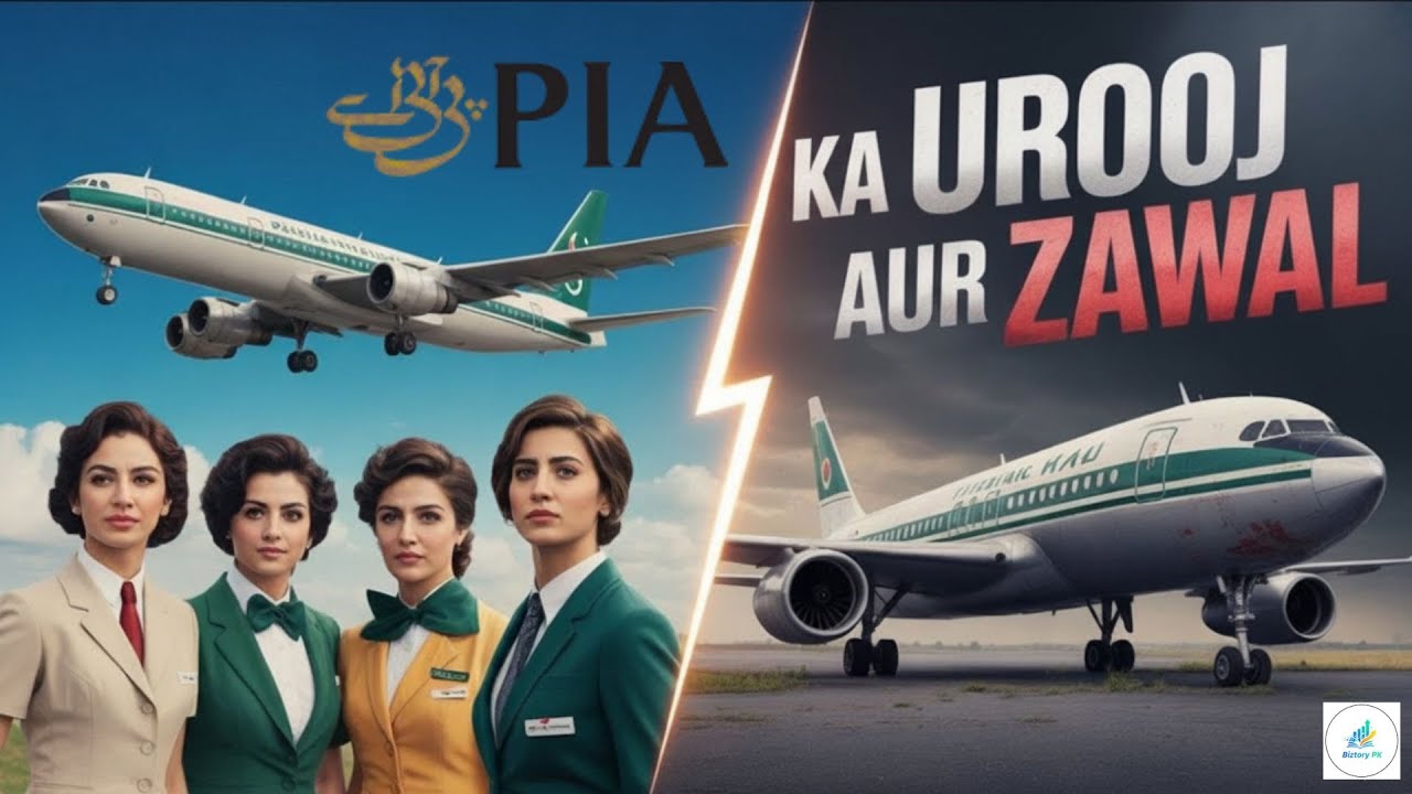 PIA Ka Urooj Aur Zawal – Pakistan International Airlines Ki Kahani Jo Duniya Bhool Gayi