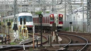 2019 09　近鉄・名古屋線　米野駅　JR・キハ85系　近鉄・5200系～♪