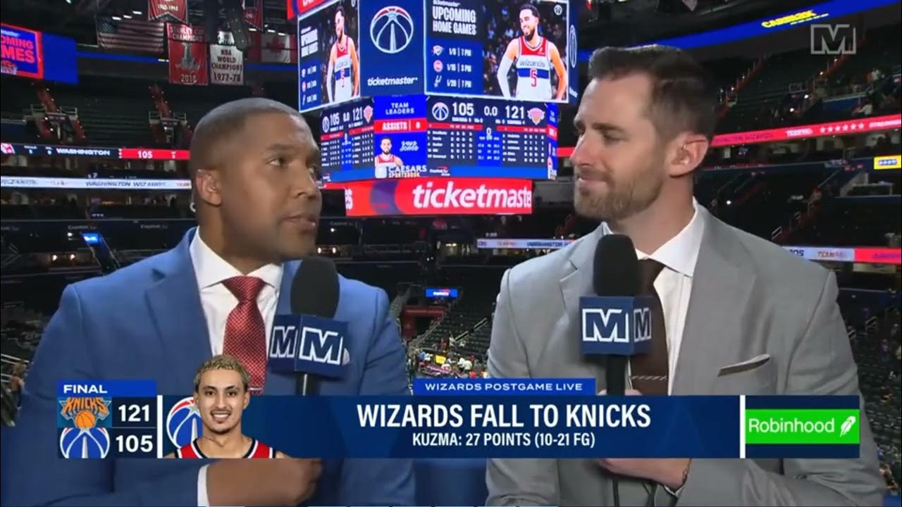 New York Knicks vs Washington Wizards Highlights & PostGame Live Studio