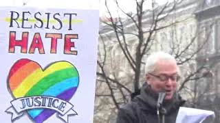 David S. Millers Speech, Womens March On Copenhagen, Jan. 21, 2017