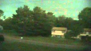 Major Severe Thunderstorm in CT Dark skies - June 9, 2011