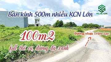 Ông Anh muốn bán lại lô đất ấp Trầm Lạc trước khi đổ bê tông | 4x25m full thổ, đường đá xanh