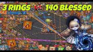 Lords Mobile - Can 3 Blight Rings COMPETE with Stronger Full Champ Players?!