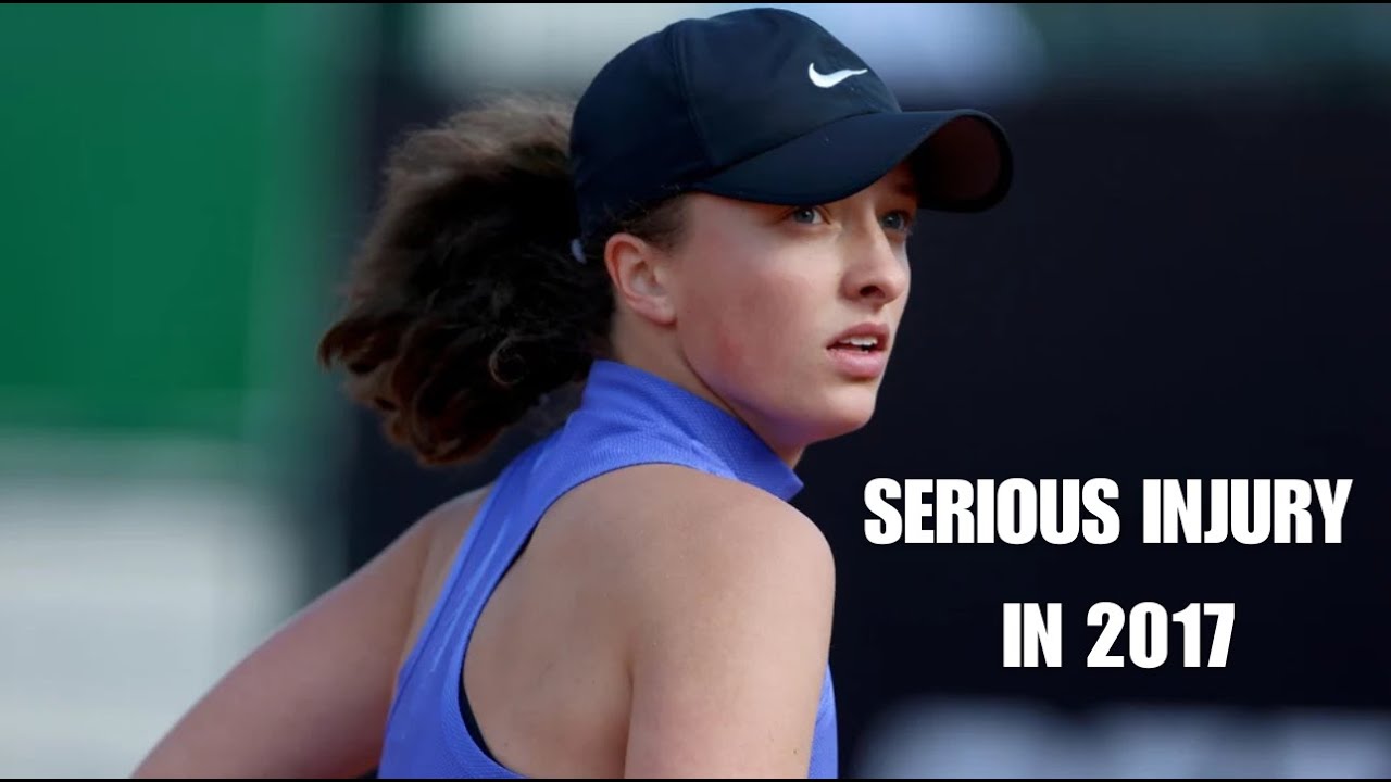 Iga Swiatek - The most serious injury (ITF WARSAW 2017)