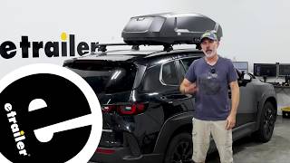 Famous etrailer | Test Fitting the Thule Force 3 Rooftop Cargo Box on a 2024 Mazda CX-50 Wealth