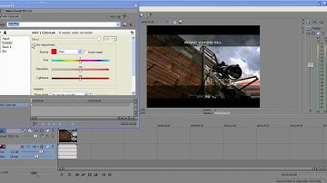 Sony Vegas 9: Color Correcting Tutorial "Colours" by K4R01