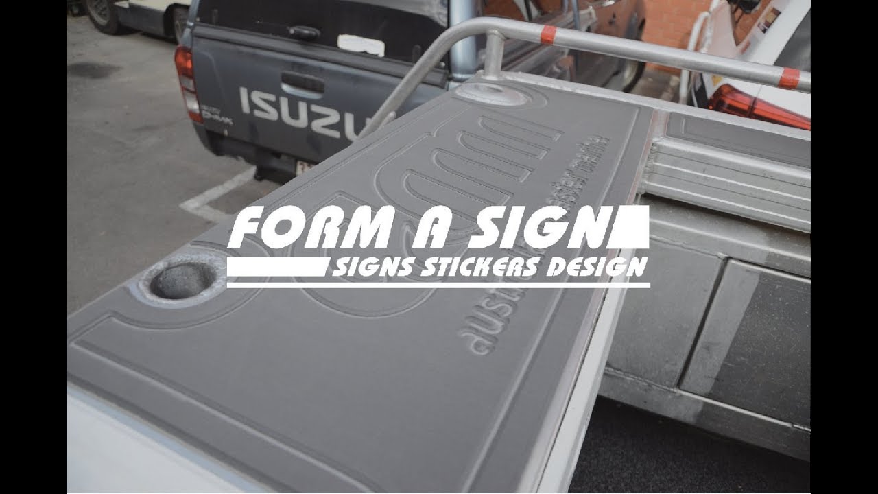 Form A Sign measures, templates & installs U-Dek marine Flooring