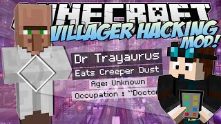 Minecraft | VILLAGER HACKING MOD! (Watch Dogs Villager Secrets!) | Mod Showcase(