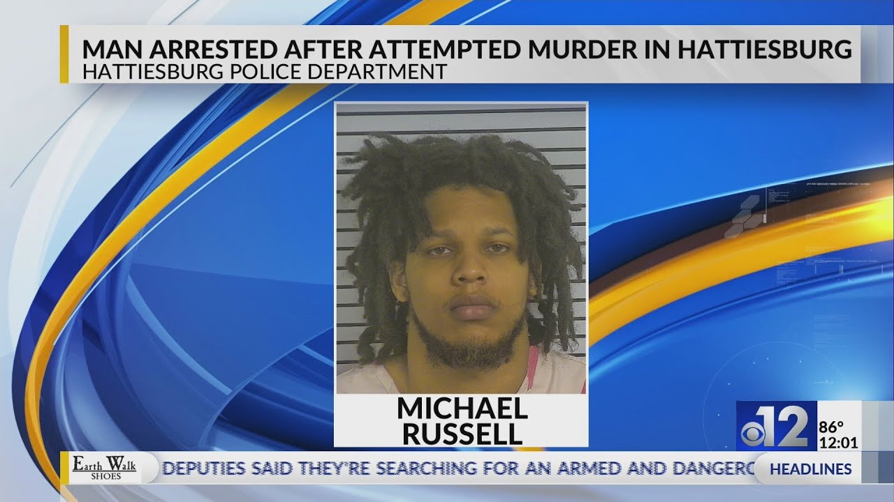 One arrested, one wanted after man shot in face in Hattiesburg - YouTube